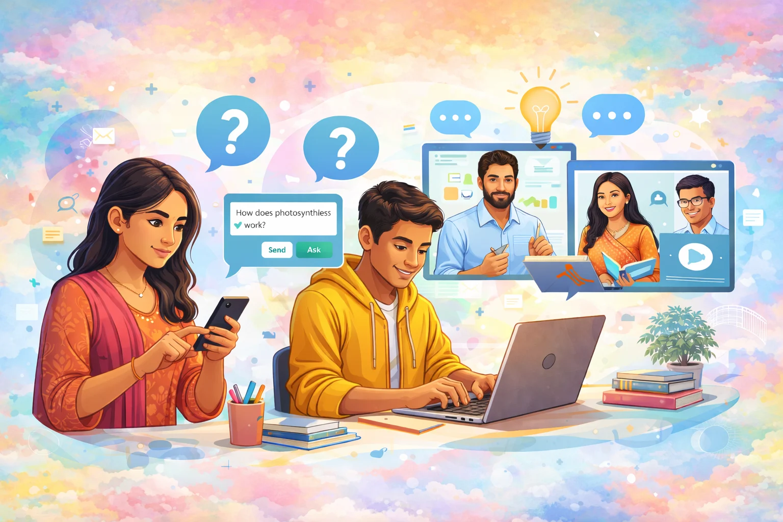 Ask Questions. Stay Anonymous. Learn Better.