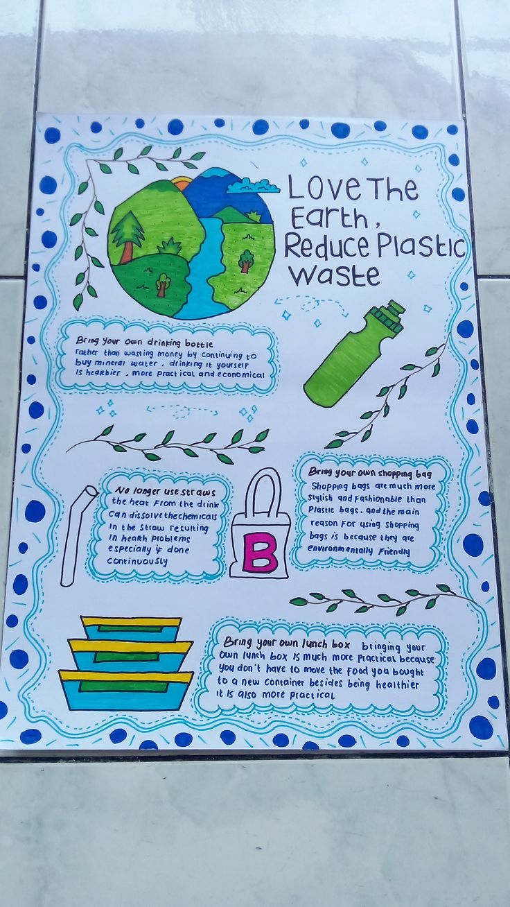 LOVE THE EARTH,REDUCE PLASTIC WASTE 🌲🌿